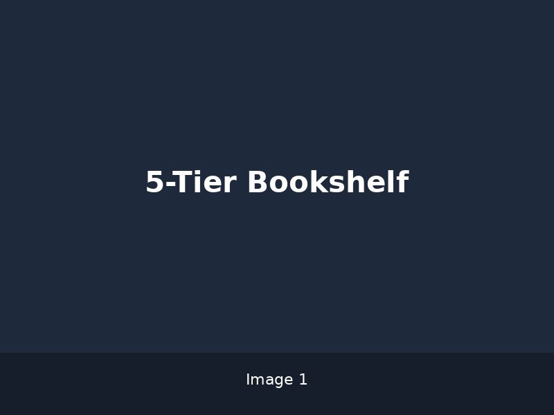 5-Tier Bookshelf