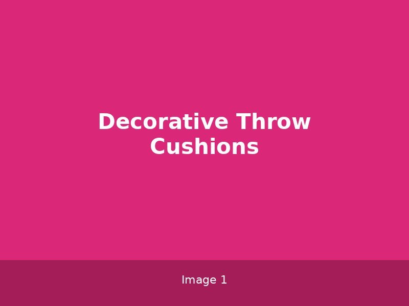 Decorative Throw Cushions