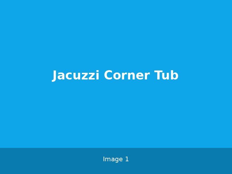 Jacuzzi Corner Tub