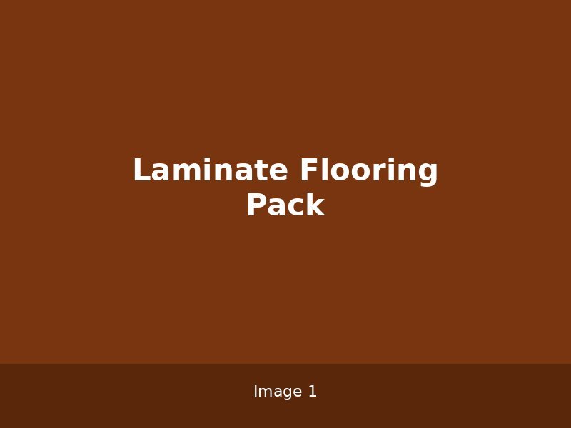 Laminate Flooring Pack