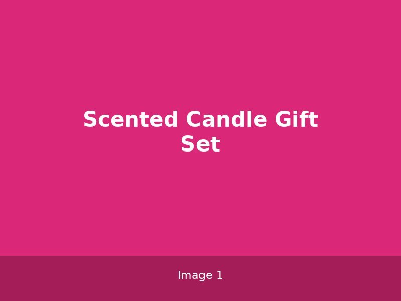 Scented Candle Gift Set