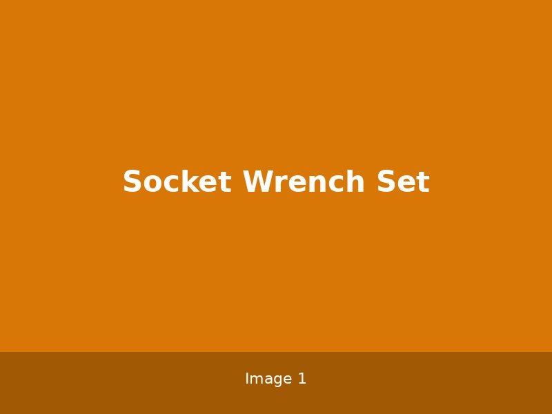 Socket Wrench Set