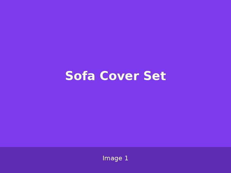 Sofa Cover Set