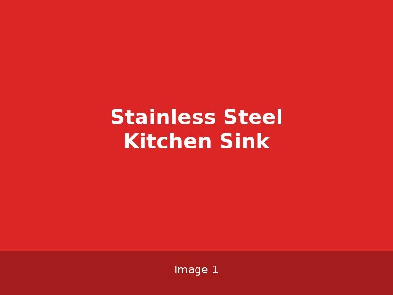 Stainless Steel Kitchen Sink