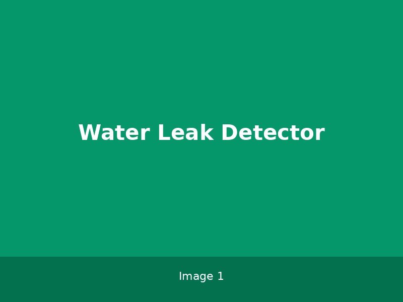 Water Leak Detector
