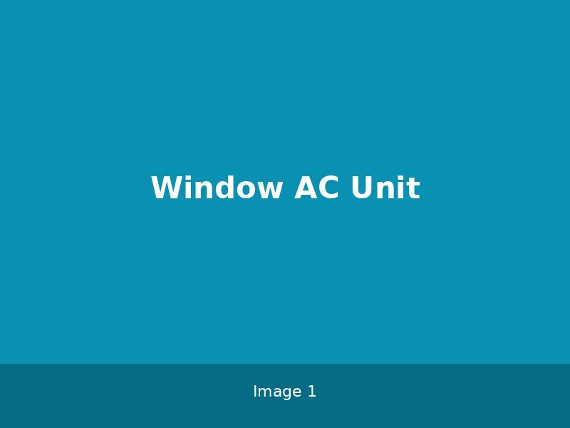 Window AC Unit